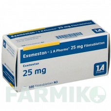 ЕКСЕМЕСТАН (EXEMESTAN) 25 мг таблетки 100 шт - Екземестан 1 A PHARMA