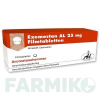 ЕКСЕМЕСТАН (EXEMESTAN) 25 мг таблетки 30 шт - Екземестан ALIUD PHARMA