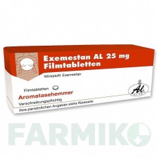 ЕКСЕМЕСТАН (EXEMESTAN) 25 мг таблетки 30 шт - Екземестан ALIUD PHARMA