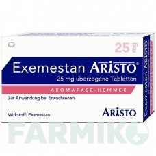 ЕКСЕМЕСТАН (EXEMESTAN) 25 мг таблетки 100 шт - Екземестан ARISTO PHARMA