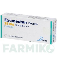 ЕКСЕМЕСТАН (EXEMESTAN) 25 мг таблетки 30 шт - Екземестан DEVATIS