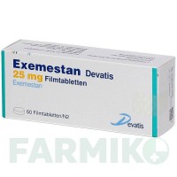 ЕКСЕМЕСТАН (EXEMESTAN) 25 мг таблетки 60 шт - Екземестан DEVATIS