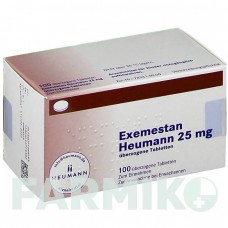 ЕКСЕМЕСТАН (EXEMESTAN) 25 мг таблетки 60 шт - Екземестан HEUMANN PHARMA