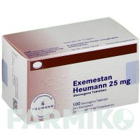ЭКСЕМЕСТАН (EXEMESTAN) 25 мг таблетки 100 шт - Эксеместан HEUMANN PHARMA