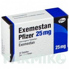 ЕКСЕМЕСТАН (EXEMESTAN) 25 мг таблетки 30 шт - Екземестан PFIZER