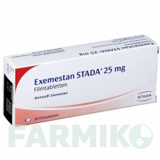 ЕКСЕМЕСТАН (EXEMESTAN) 25 мг таблетки 30 шт - Екземестан STADAPHARM