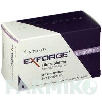 ЕКСФОРДЖ (EXFORGE) 5 мг/160 мг таблетки 98 шт - Валсартан, Амлодипін KOHLPHARMA