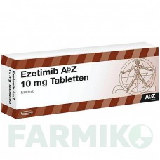 ЕЗЕТИМІБ (EZETIMIB) 10 мг таблетки 100 шт - Езетиміб ABZ PHARMA