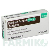 ЭЗЕТИМИБ (EZETIMIB) 10 мг таблетки 30 шт - Эзетимиб ACCORD HEALTHCARE