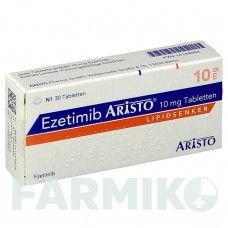 ЕЗЕТИМІБ (EZETIMIB) 10 мг таблетки 30 шт - Езетиміб ARISTO PHARMA