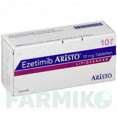 ЕЗЕТИМІБ (EZETIMIB) 10 мг таблетки 50 шт - Езетиміб ARISTO PHARMA