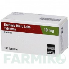 ЕЗЕТИМІБ (EZETIMIB) 10 мг таблетки 100 шт - Езетиміб MICRO LABS