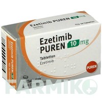 ЕЗЕТИМІБ (EZETIMIB) 10 мг таблетки 50 шт - Езетиміб PUREN PHARMA