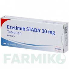 ЭЗЕТИМИБ (EZETIMIB) 10 мг таблетки 30 шт - Эзетимиб STADAPHARM