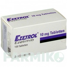 ЭЗЕТРОЛ (EZETROL) 10 мг таблетки 100 шт - Эзетимиб AXICORP PHARMA