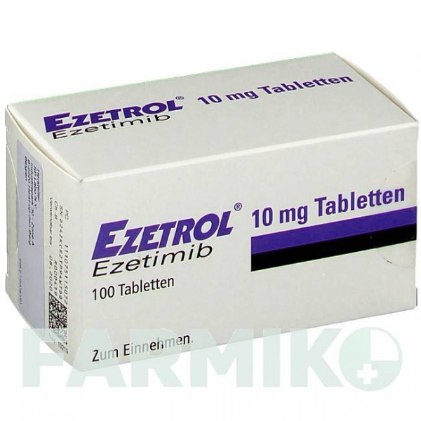 ЭЗЕТРОЛ (EZETROL) 10 мг таблетки 100 шт - Эзетимиб AXICORP PHARMA