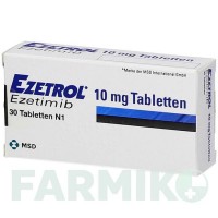 ЕЗЕТРОЛ (EZETROL) 10 мг таблетки 30 шт - Езетиміб EMRA-MED