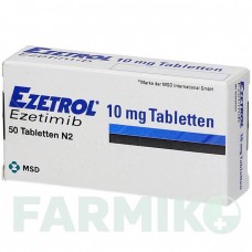 ЕЗЕТРОЛ (EZETROL) 10 мг таблетки 50 шт - Езетиміб EMRA-MED