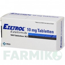 ЕЗЕТРОЛ (EZETROL) 10 мг таблетки 100 шт - Езетиміб EMRA-MED