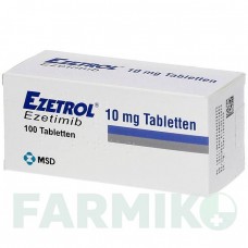 ЭЗЕТРОЛ (EZETROL) 10 мг таблетки 100 шт - Эзетимиб ORIGINALIS