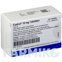 ЕЗЕТРОЛ (EZETROL) 10 мг таблетки 100 шт - Езетиміб PHARMA GERKE