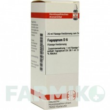 ФАГОПИРУМ (FAGOPYRUM) D 6 раствор 20 мл - Гомеопатия DHU