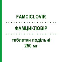 ФАМЦИКЛОВИР (FAMCICLOVIR) 250 мг таблетки делимые 21 шт - Фамцикловир TOWA PHARMACEUTICAL