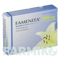 ФАМЕНІТА (FAMENITA) 200 мг капсули 15 шт - Прогестерон EXELTIS