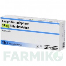 ФАМПРИДИН (FAMPRIDIN) 10 мг таблетки 2x14 шт - Фампридин RATIOPHARM