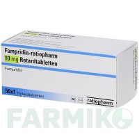 ФАМПРИДИН (FAMPRIDIN) 10 мг таблетки 4x14 шт - Фампридин RATIOPHARM