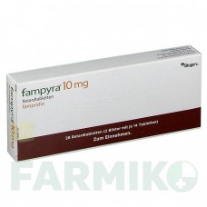 ФАМПИРА (FAMPYRA) 10 мг таблетки 2x14 шт - Фампридин BIOGEN