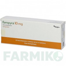 ФАМПИРА (FAMPYRA) 10 мг таблетки 4x14 шт - Фампридин BIOGEN