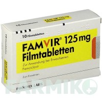 ФАМВИР (FAMVIR) 125 мг таблетки 10 шт - Фамцикловир PHOENIX LABS