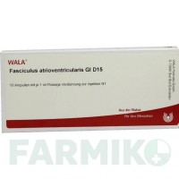 ФАСЦИКУЛЮС (FASCICULUS) D 15 ампулы 10x1 мл - Гомеопатия WALA HEILMITTEL