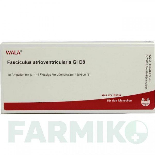 ФАСЦИКУЛЮС (FASCICULUS) D 8 ампули 10x1 мл - Гомеопатія WALA HEILMITTEL