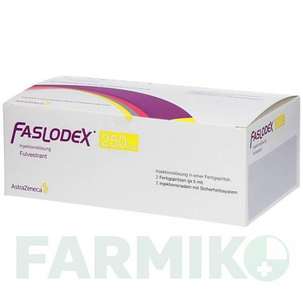 ФАЗЛОДЕКС (FASLODEX) 250 мг/5 мл розчин 2 шт - Фулвестрант DOCPHARM