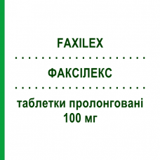 ФАКСІЛЕКС (FAXILEX) 100 мг таблетки пролонговані 28 шт - Десвенлафаксин NEURAXPHARM