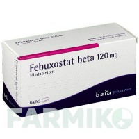 ФЕБУКСОСТАТ (FEBUXOSTAT) 120 мг таблетки 84 шт - Фебуксостат BETAPHARM