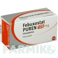 ФЕБУКСОСТАТ (FEBUXOSTAT) 120 мг таблетки 84 шт - Фебуксостат PUREN PHARMA