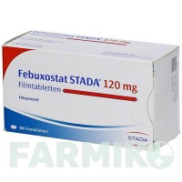 ФЕБУКСОСТАТ (FEBUXOSTAT) 120 мг таблетки 84 шт - Фебуксостат STADAPHARM