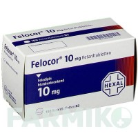 ФЕЛОКОР (FELOCOR) 10 мг таблетки 100 шт - Фелодипін HEXAL