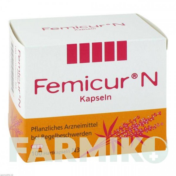 ФЕМІКУР (FEMICUR) капсули 100 шт - Плоди цнотливого дерева MEDICE PUTTER