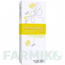 ФЕМИКАДИН (FEMIKADIN) 20 таблетки 1x21 шт - Левоноргестрел, Этинилэстрадиол BESINS HEALTHCARE