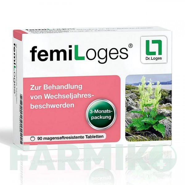 ФЕМИЛОГЕС (FEMILOGES) таблетки 90 шт - Корневище ревеня рапонтического DR.LOGES