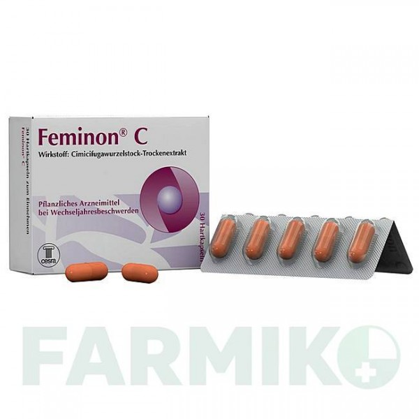 ФЕМИНОН (FEMINON) капсулы 30 шт - Корневище цимицифуги CESRA
