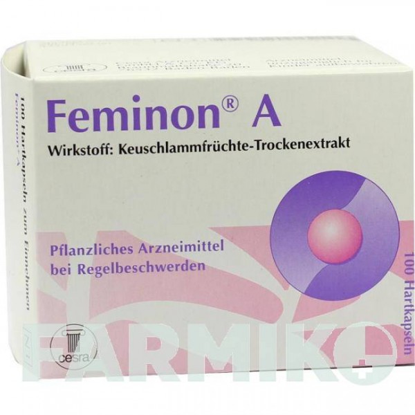 ФЕМИНОН (FEMINON) капсулы 100 шт - Плоды целомудренного дерева CESRA