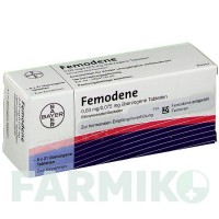ФЕМОДЕН (FEMODENE) таблетки 6x21 шт - Гестоден, Етинілестрадіол KOHLPHARMA