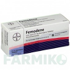 ФЕМОДЕН (FEMODENE) таблетки 6x21 шт - Гестоден, Этинилэстрадиол KOHLPHARMA