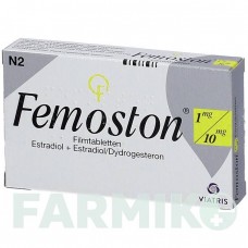 ФЕМОСТОН (FEMOSTON) 1/10 мг таблетки 84 шт - Дидрогестерон, Эстроген VIATRIS
