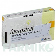 ФЕМОСТОН (FEMOSTON) 1 мг/5 мг таблетки 28 шт - Дидрогестерон, Эстроген EMRA-MED